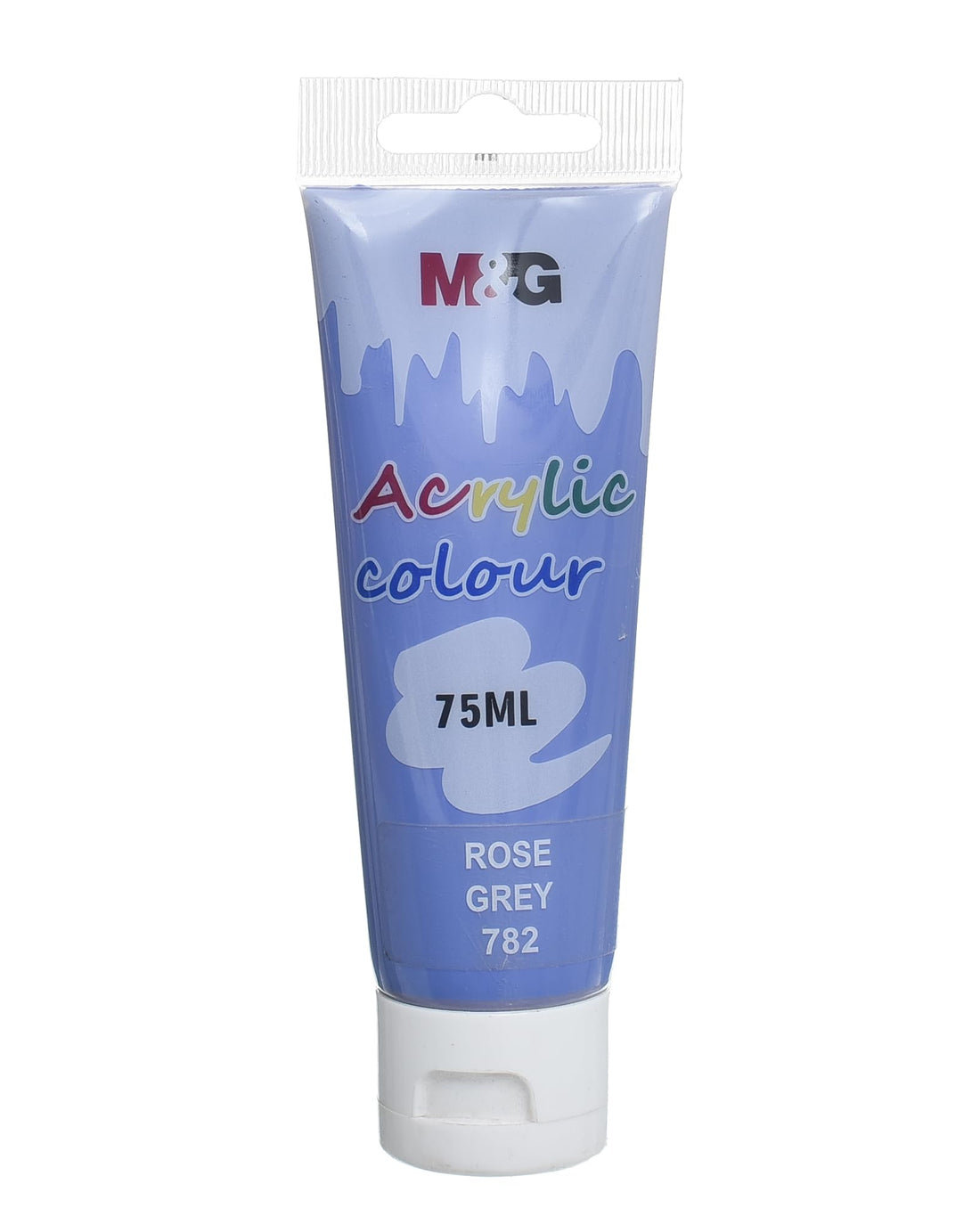 M&G Acrylic Colour Tube, Elegant Art Creation, Smooth Pigment, 75ml, Rose Grey