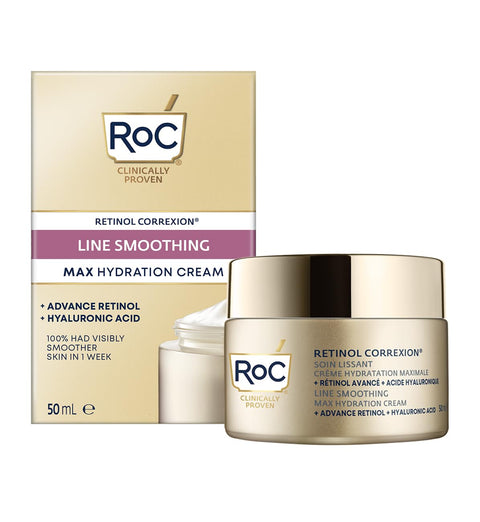 RoC Retinol Correxion® Line Smoothing Max Hydration Cream