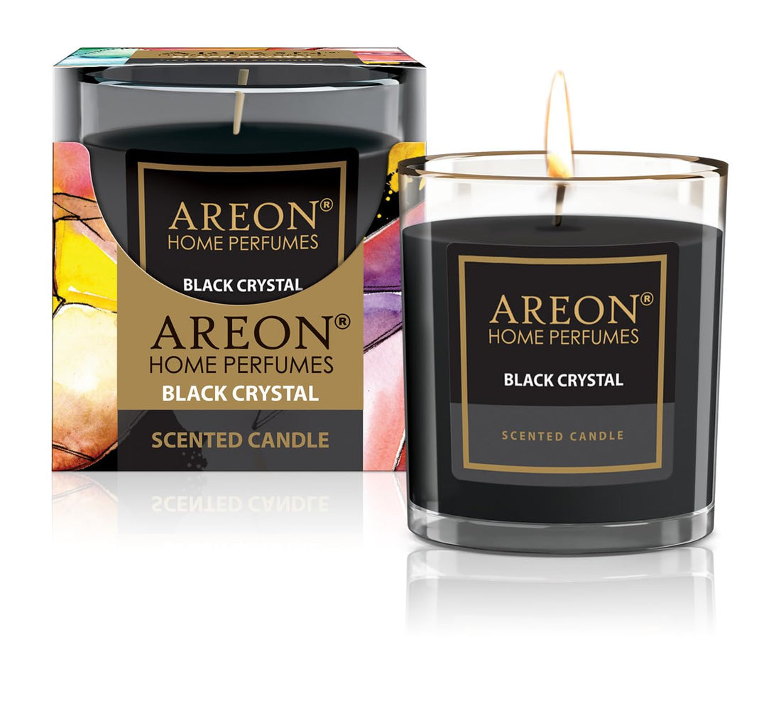 Areon Home Perfumes Scented Candle Black Crystal - 120 gm