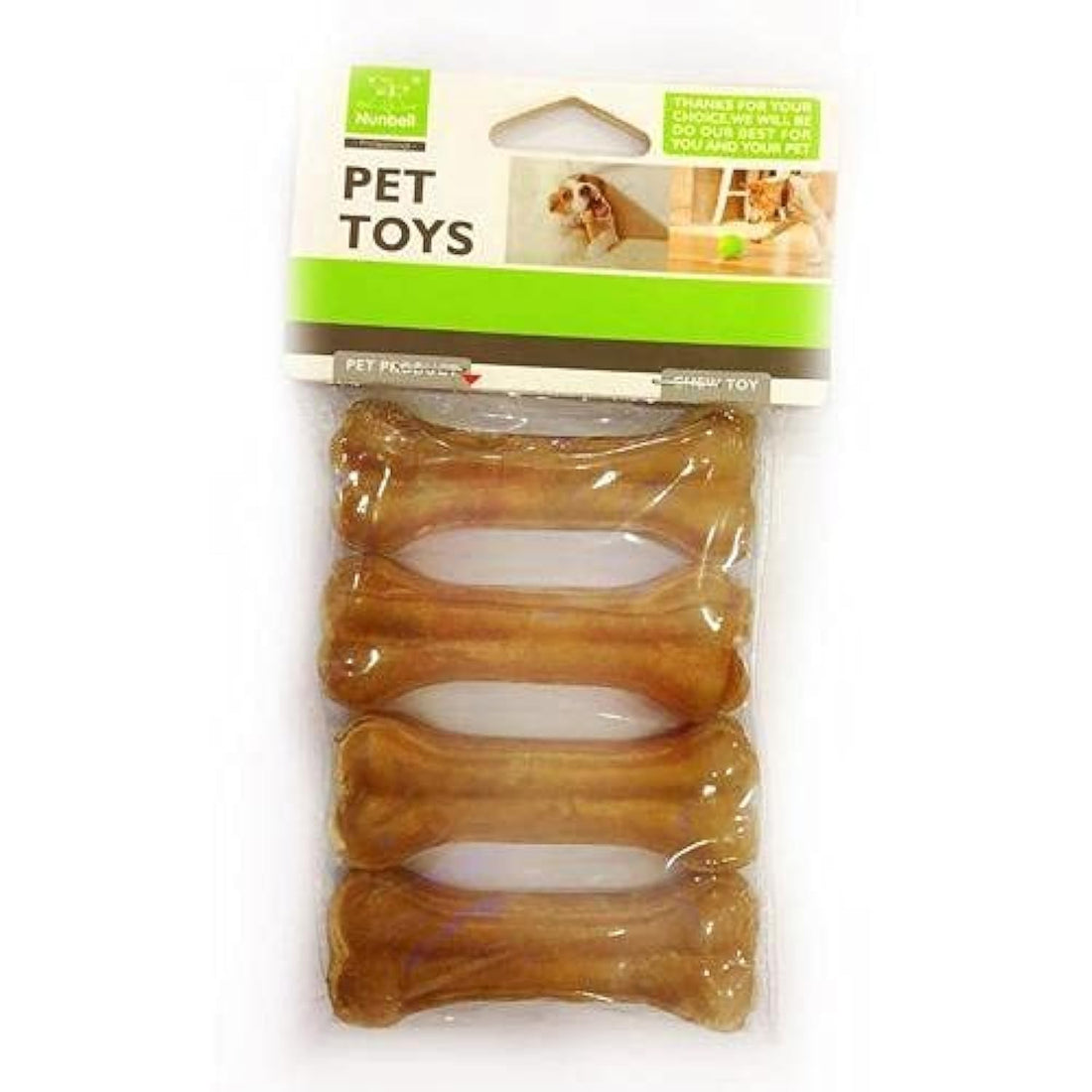 Nunbell Pet Toys 4 Bone