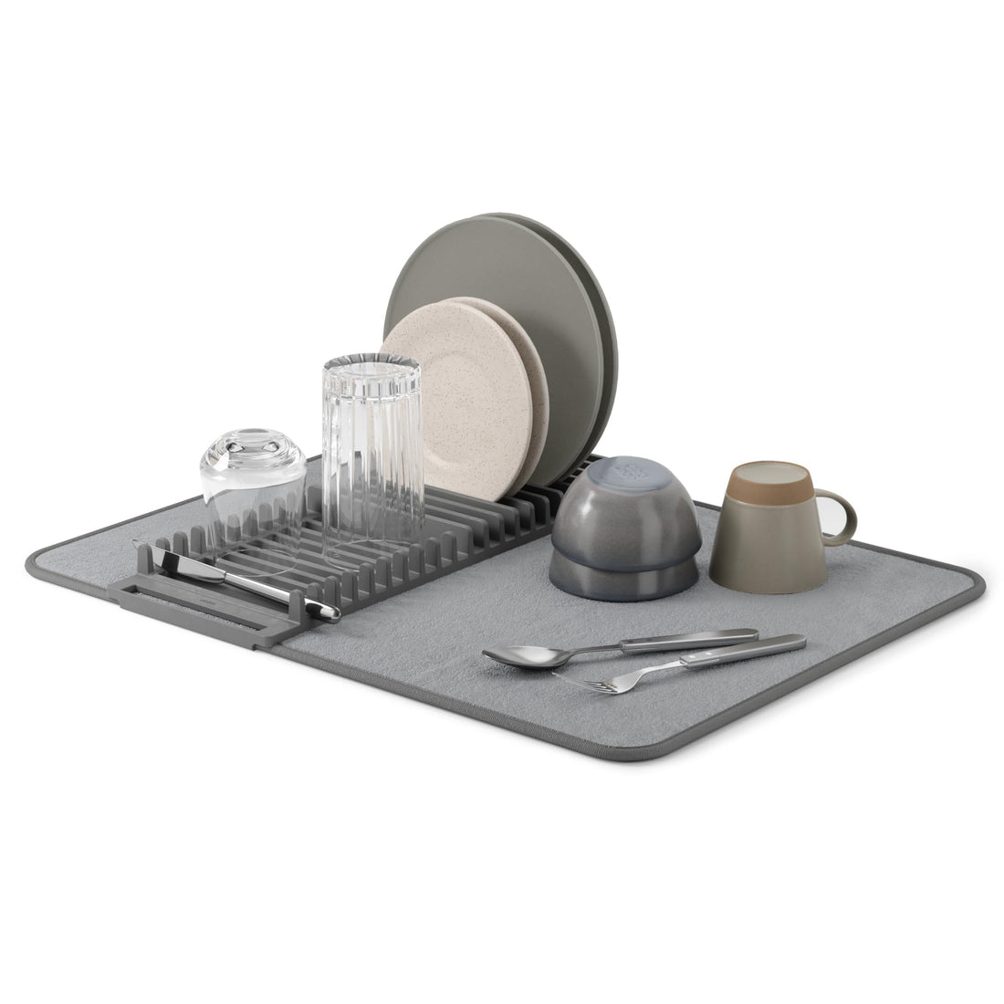 Umbra 330720-149 Dish Drying Rack, Charcoal, 24 x 18