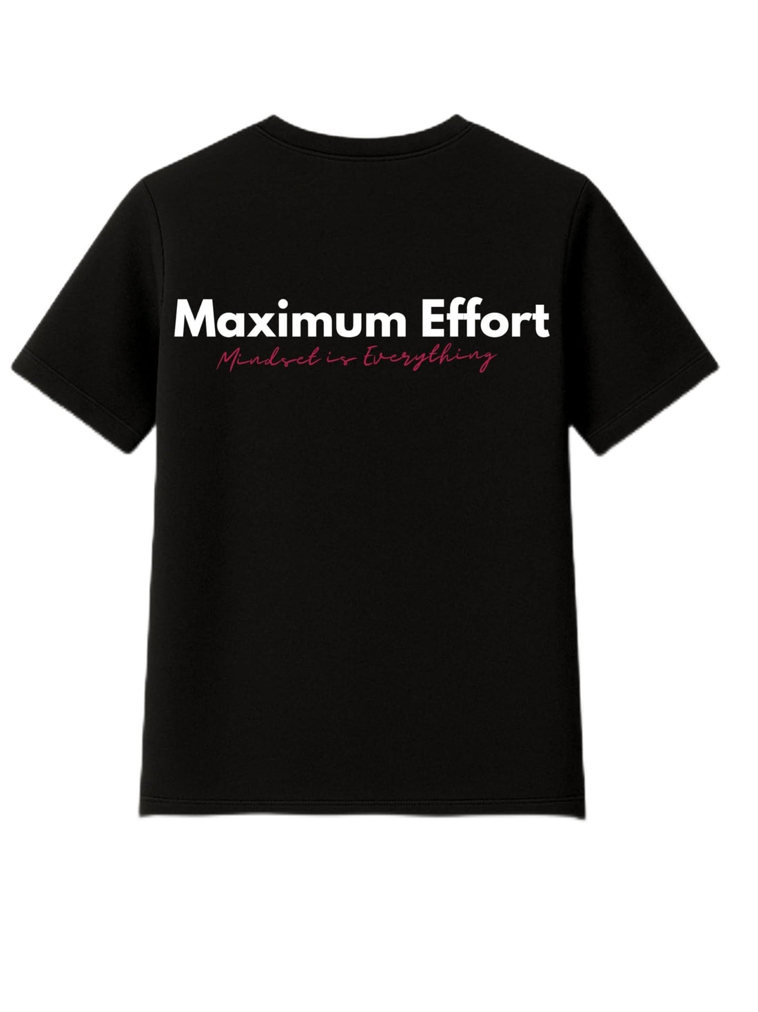 MAVIN Basic t.shirt with text Max Effort Slimfit