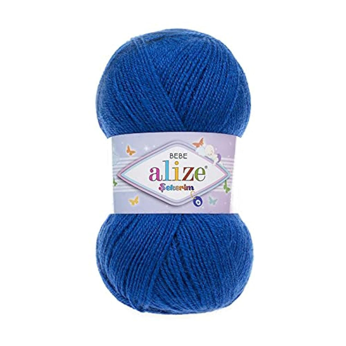 Alize SEKERIM BEBE Royal Blue 141 - Crochet and Knitting Yarn