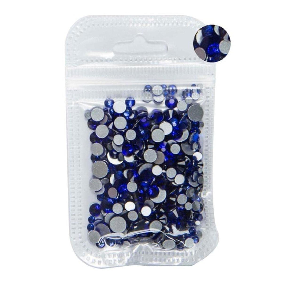 JAZZEEL 5g Mixed Size Opal Rhinestone Decoration for Nail Art, Blue/Green/Pink/White Flatback Crystals for Nails, Non-Hotfix Embellishments for Crafts