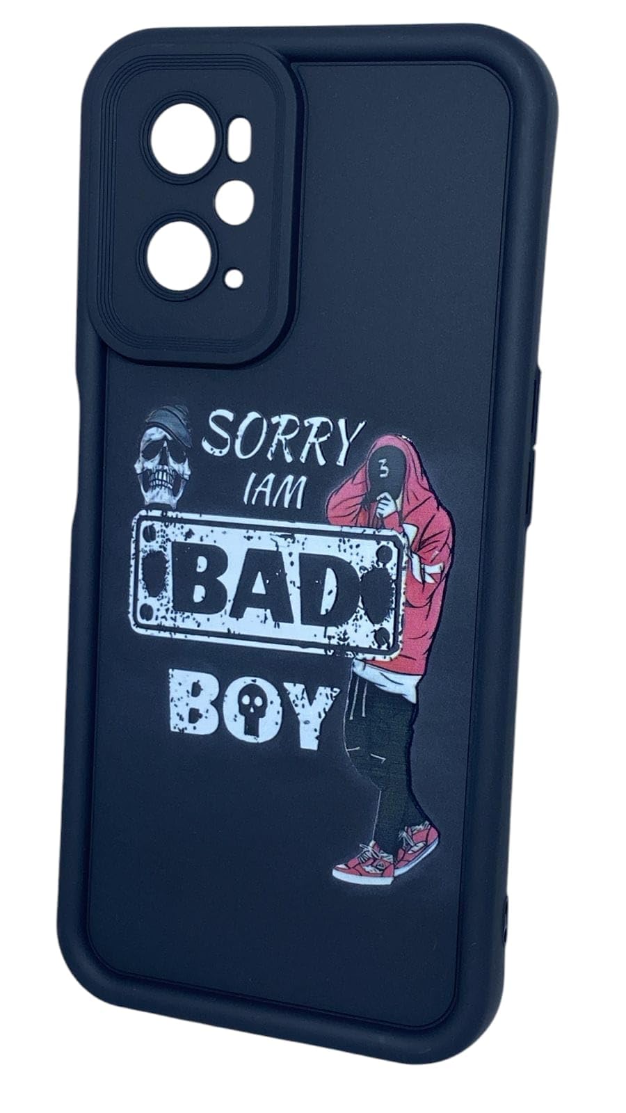 3mara store Relme 9i / Oppo A36 / Oppo A76 / Oppo A96 Silicone Case Cover Youth Drawing New Design And Premium Quality Material (1)