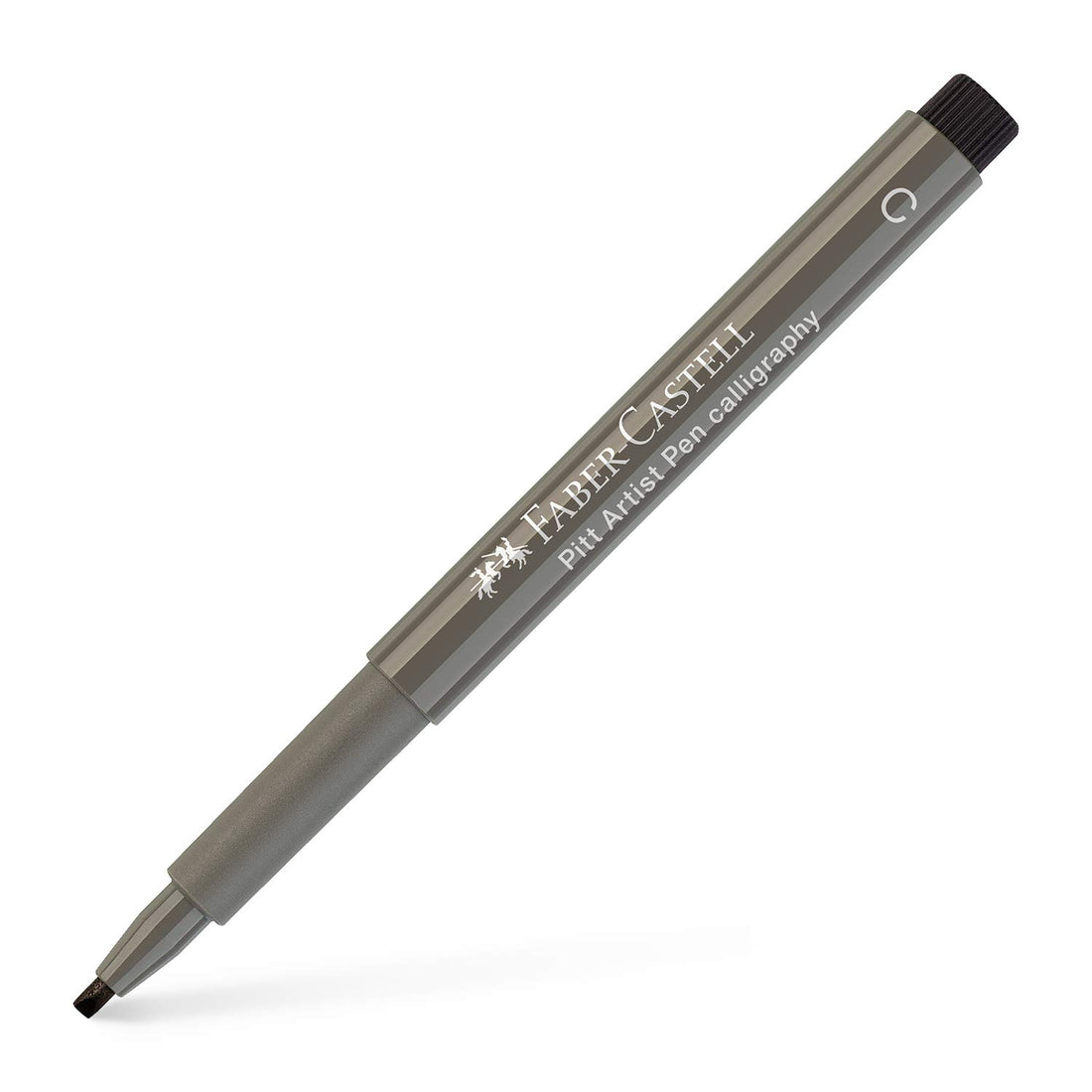 Faber-Castell Art & Graphic Pitt Artist Pen Calligraphy India Ink Pen, Warm Grey Iv, Single Pitt Pen, For Art, Craft, Drawing, Sketching, Home, School, University, Colouring