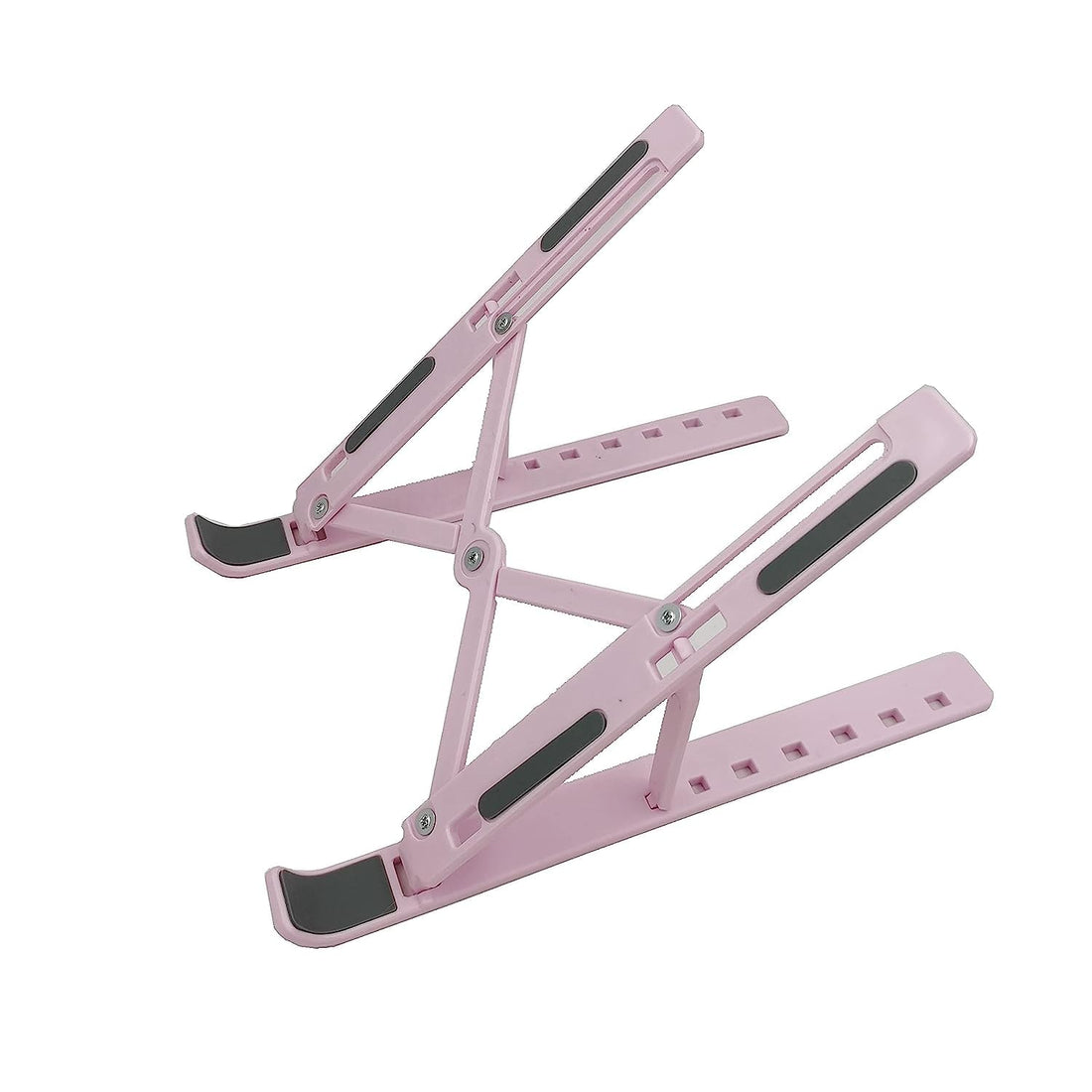 Multi-Angle Laptop Stand (7 Levels Adjustable, Pink, Fits 10-15.6in Laptops)