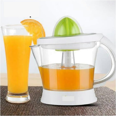 Jamaki Electric Citrus Juicer (Oranges & Lemons) - 50W, 1L Capacity, Two-Way Rotation for Complete Juice Extraction, Removable Filter for Easy Cleaning, Copper Motor - JMK-4003