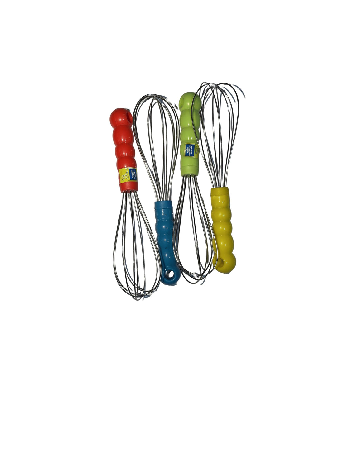 Steel With Plastic Handle Egg Beater, Egg Whisk, Egg Racket, Manual Hand Mixer 22 X 8 X 3 Cm Yellow