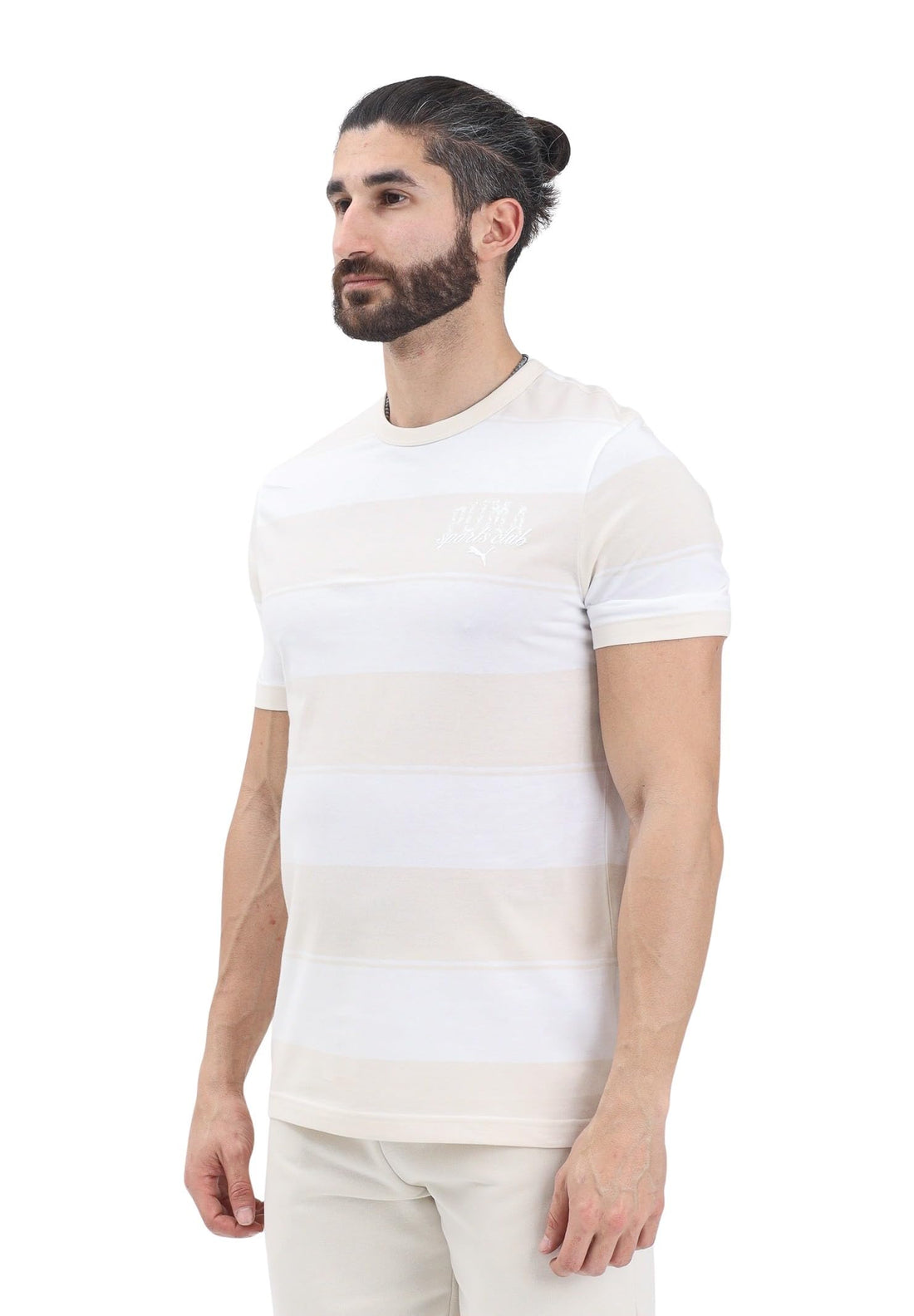 PUMA Mens PUMA CLASS STRIPE AO Ss T.Shirt (pack of 1)