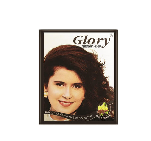 Glory Hair Henna, 10 gm - Chestnut
