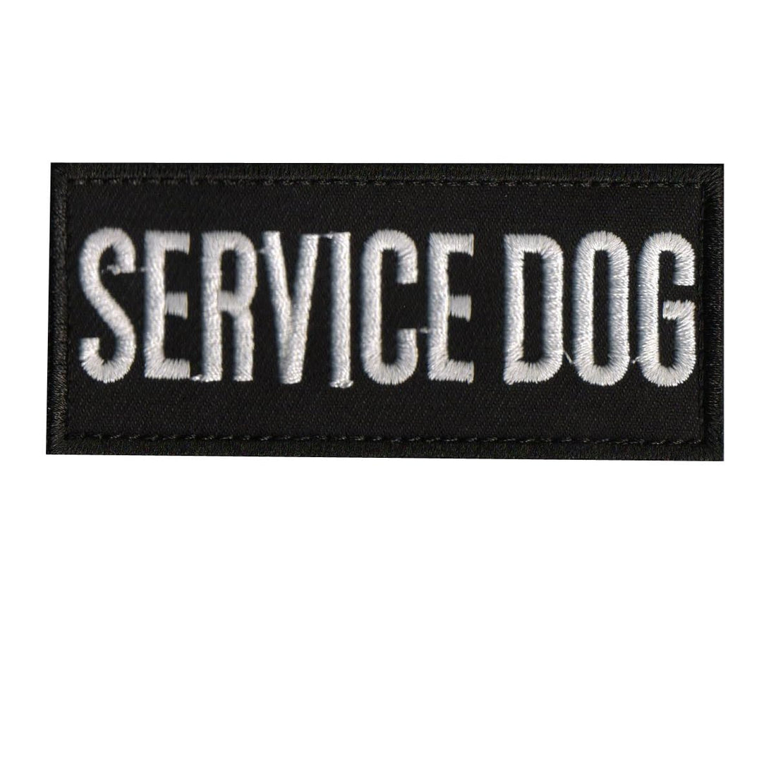fashion mania Reflective Service Dog Patch with Hook and Loop Backing, Embroidered Border with Printed Lettering Patch for Dog Vest Harness Working Dogs