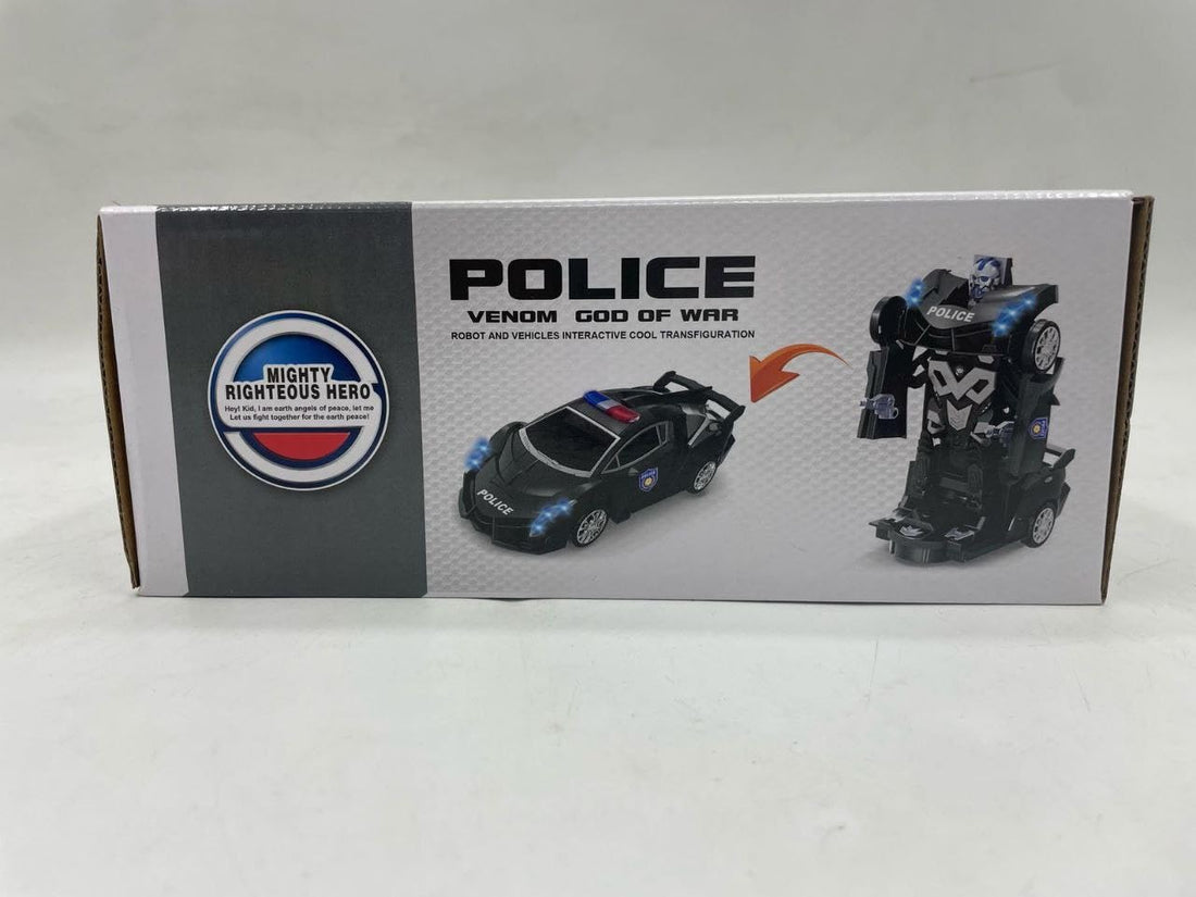 POLICE, VENDDM GOD OF WAR ROBOT AND VEHICLES INTERACTIVE COOL TRANSFORMATION