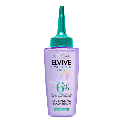 L'Oréal Paris Elvive Hyaluron Pure Purifying Erasing Serum for Oily Hair 102ML