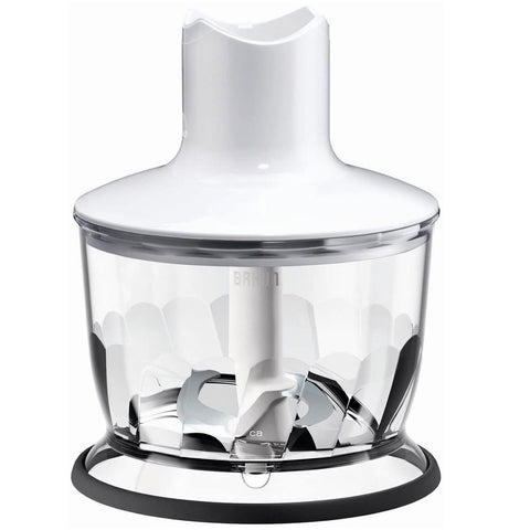 Braun Spare Parts – Chopping Attachment 500 ml for MultiQuick Hand blender, Non-Retail Packaging, Packaging May Vary – MQ30 White