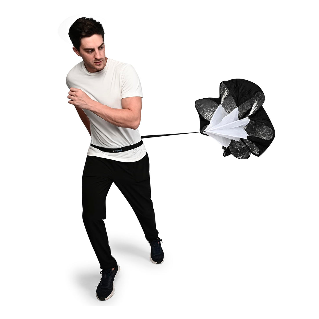Fitcozi Speed Chute | Running, Strength and Agility Training Resistance Speed Parachute | 48 inch | in Carry Bag