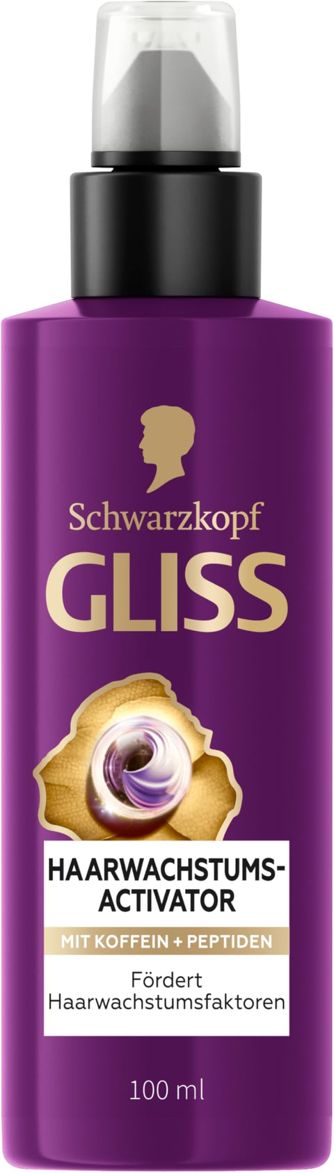 Gliss Full Hair Magic Hair Growth Activator Scalp Serum (100 ml), Hair Serum with Caffeine & Peptides for Weak, Brittle Hair, Hair Care Promotes Hair Growth Factors