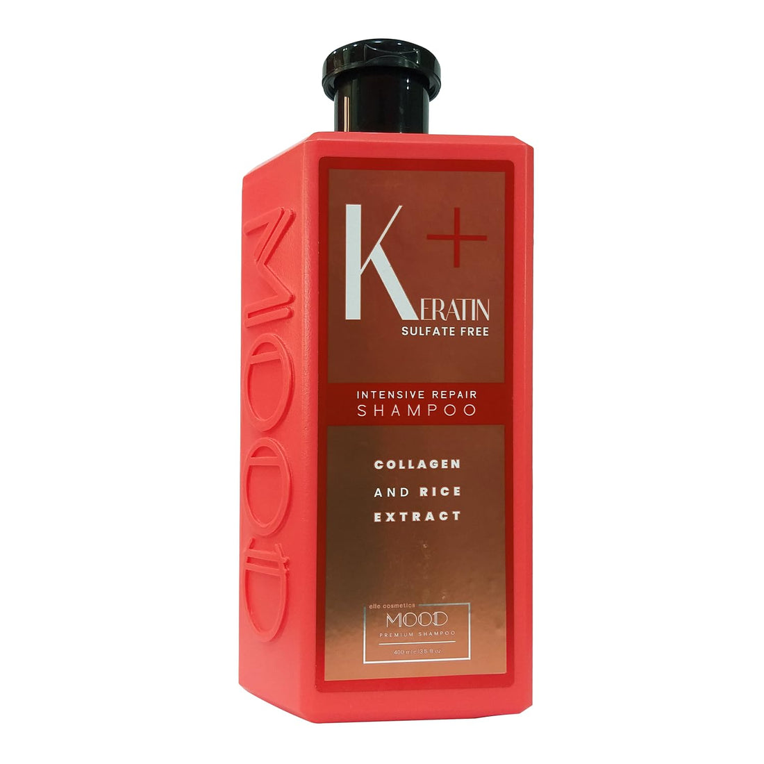 Mood Keratin Plus Intensive Repair Sulphate Free Shampoo 400 ml