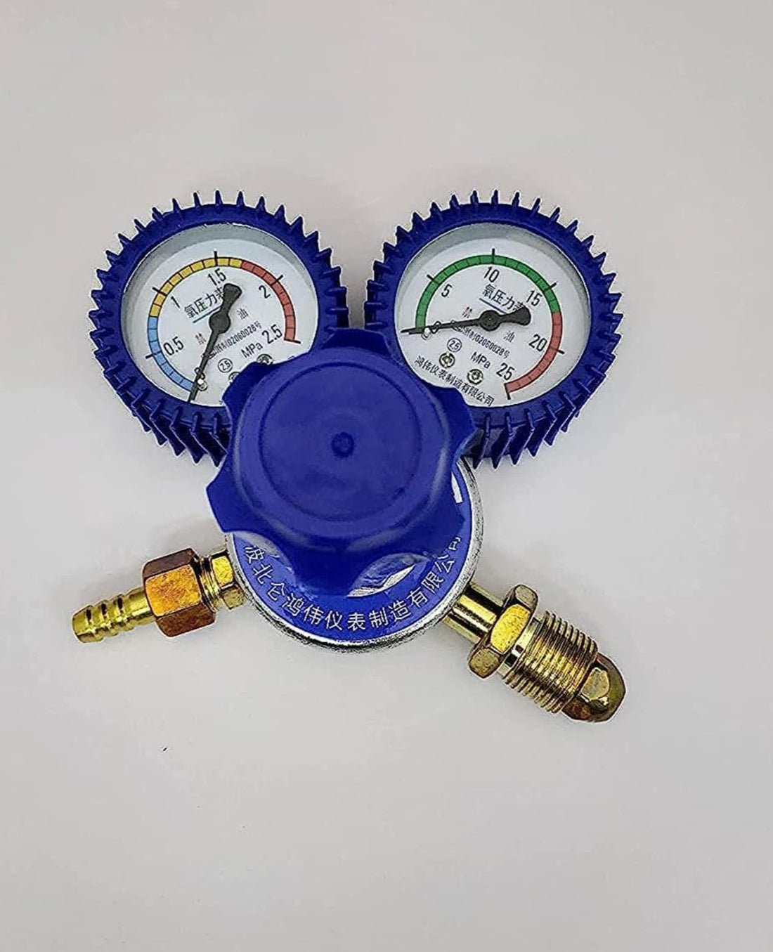 ZGLUL Equipment Faster 2 Pressure Gauge Welding Cylinder Regulator