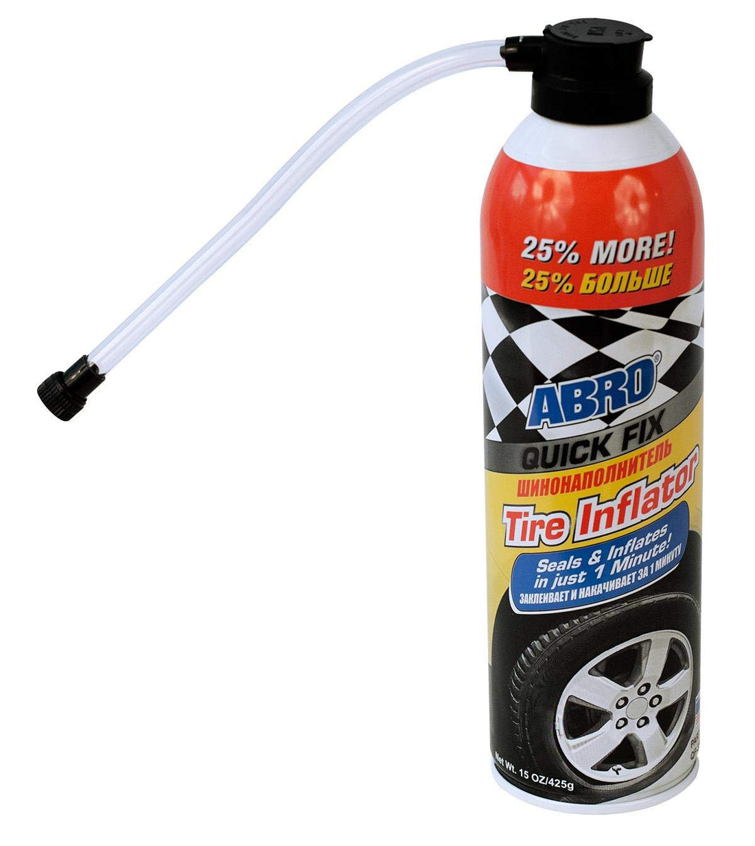 ABRO Quick Fix tire Inflator and seals QF-35