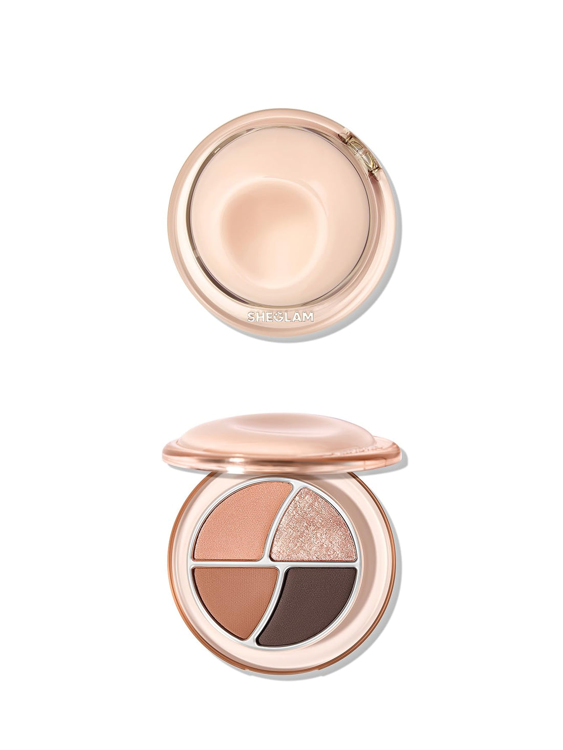 SHEGLAM Daydreamer Mini Palette 4 Colors Eyeshadow Palette - Teddy Meringue