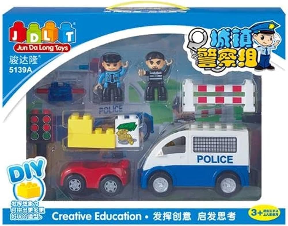 Carole Police Series Blocks boy toys, girl toys, birthday gift, Christmas gift, growth, fun, for kids.