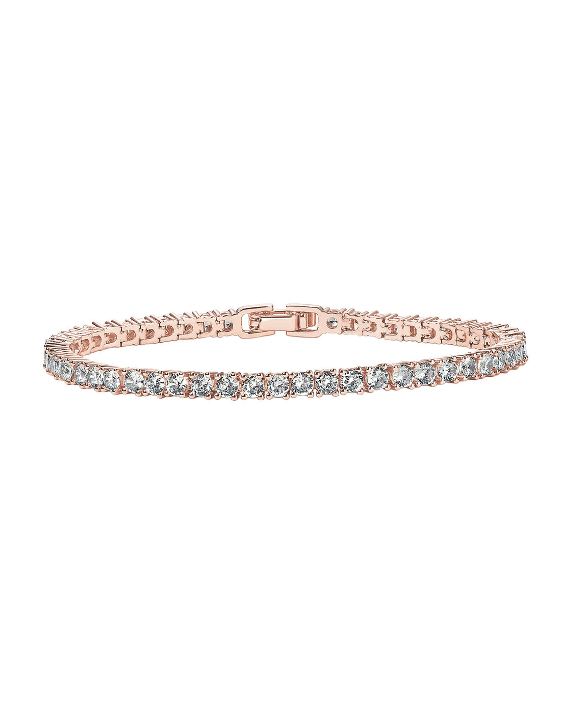 PAVOI 14K Gold Plated Cubic Zirconia Classic Tennis Bracelet | Elegant Bracelets for Women