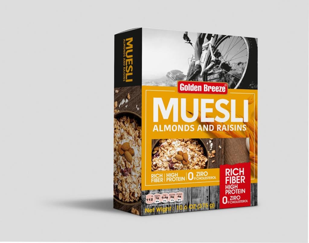 Golden Breeze Almonds and Raisins Muesli 375 g