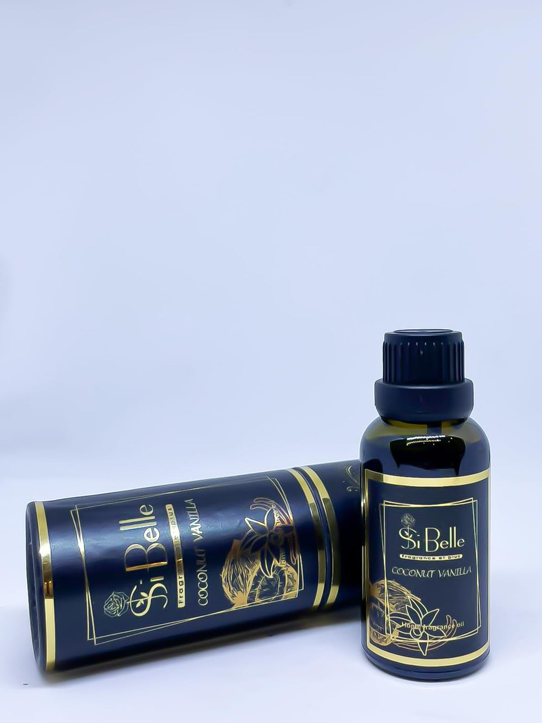 Si Belle Concentrated Perfume Coconut Vanilla Fragrance Home Fragrance Oil 8.3 x 3.3 cm Multi Use for Incense Burners, Sprays & Floors