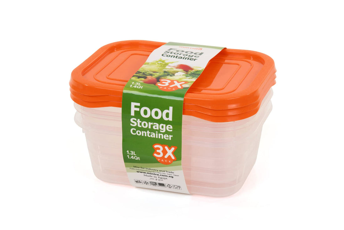 Mintra Food Container 1.3L (3/pack)