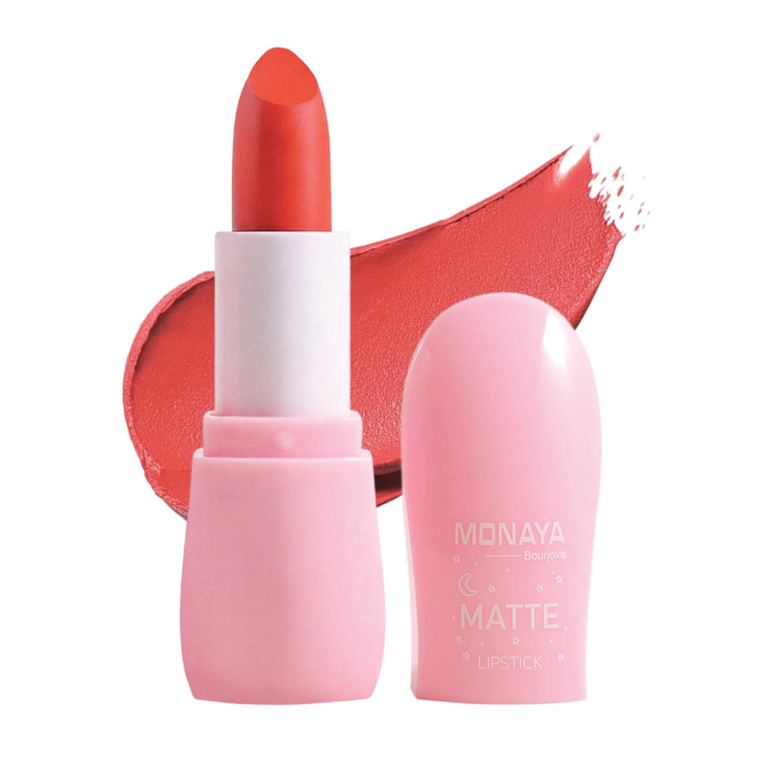 Monaya L013 Matte Lipstick - Bold, Smudge-Proof, Long-Lasting Matte Finish, Highly Pigmented (L107#)