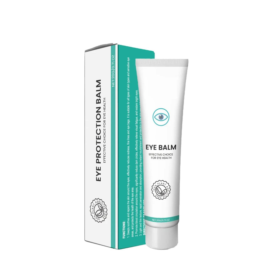 fashion mania Eye Cream with Metal Roller | Anti-Aging Eye Treatment for Dark Circles, Puffiness & Wrinkles