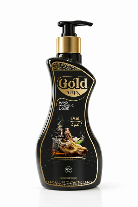 Gold United Oud Hand Wash Liquid, 600 ml