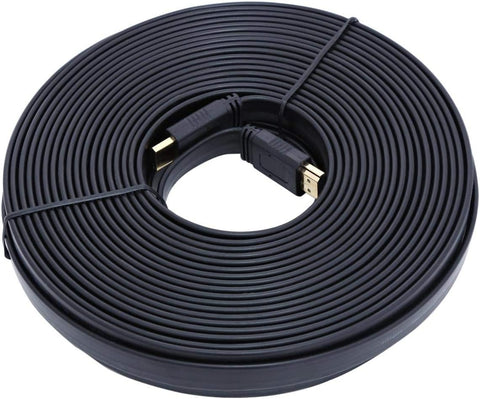 HDMI Flat Cable 15 Meters- Black