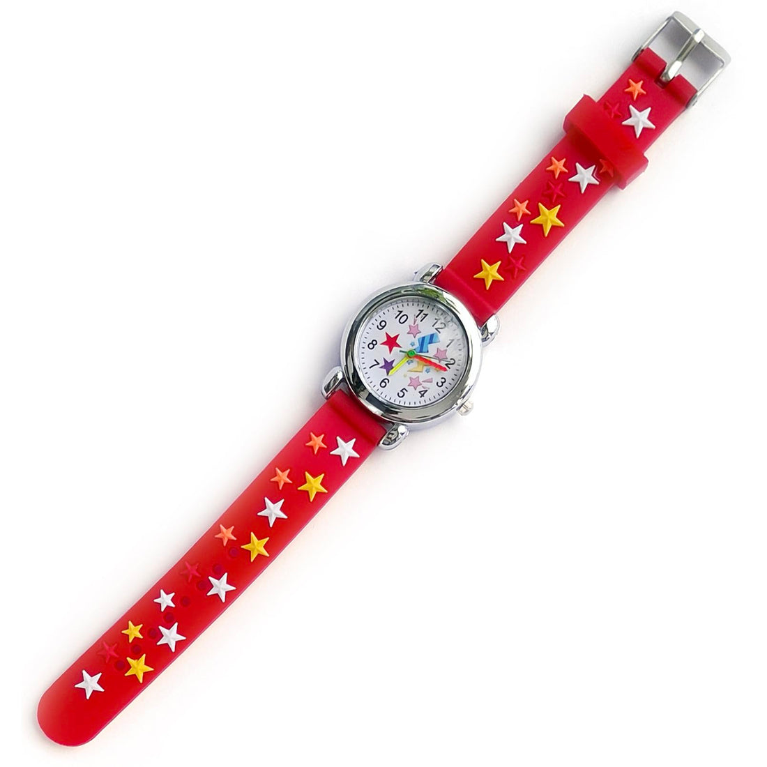 Boys Wrist Watches - Soft Flexible Silicone Strap - Analog Dial Three Hand - Kids Youth Watch Boys & Girls Children Watches Cartoon Characters Superhero
