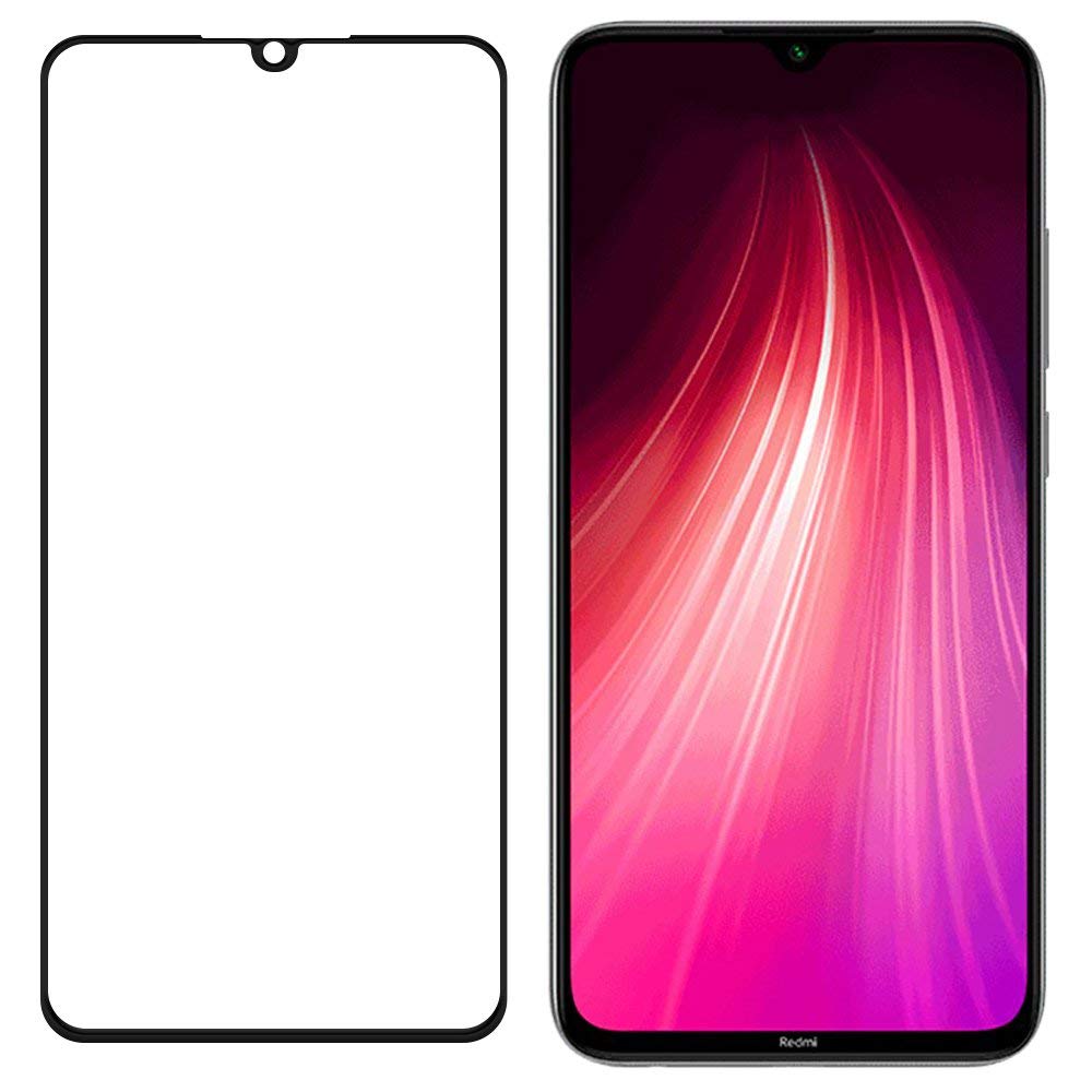 5D Tempered Glass Screen Protector for Xiaomi Redmi Note 8