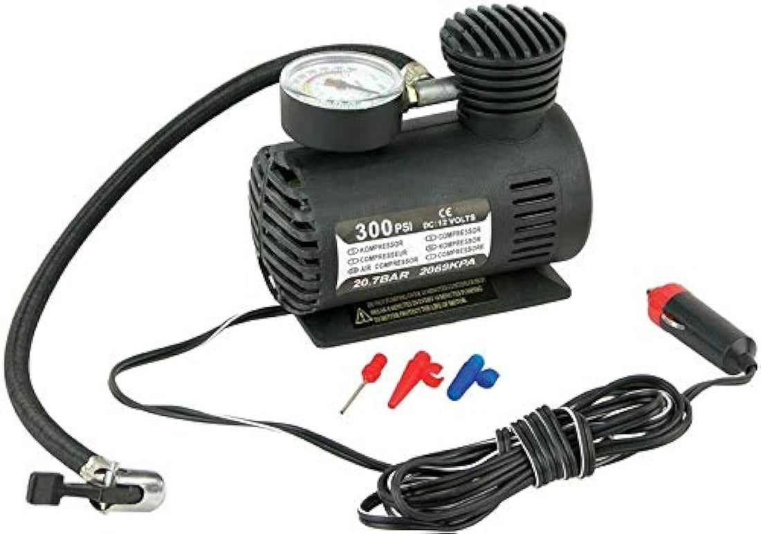 12V Portable Car Auto Electric Pump Air Compressor/Tire Inflator