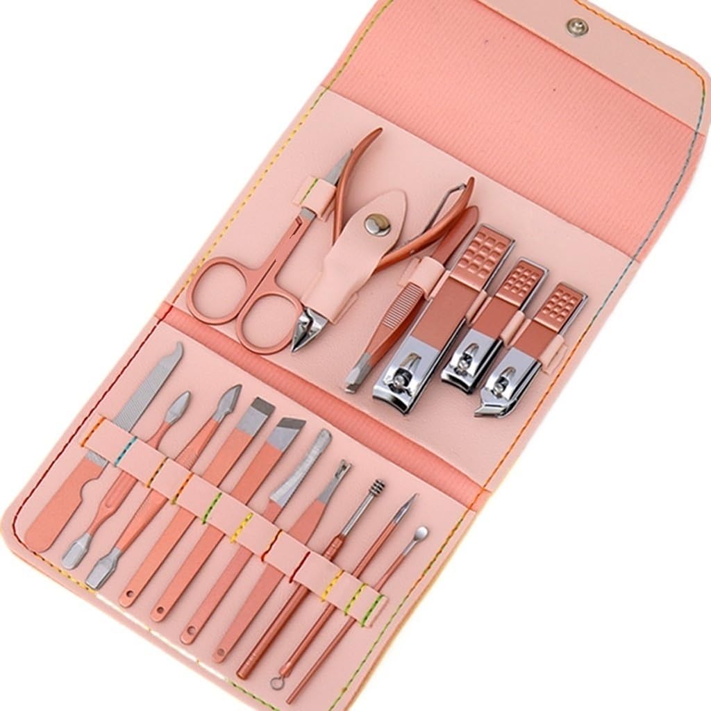 Complete Set of Stainless Steel Foot and Nail Repair Tools, Dead Skin Pliers, Nail Clipper Set
