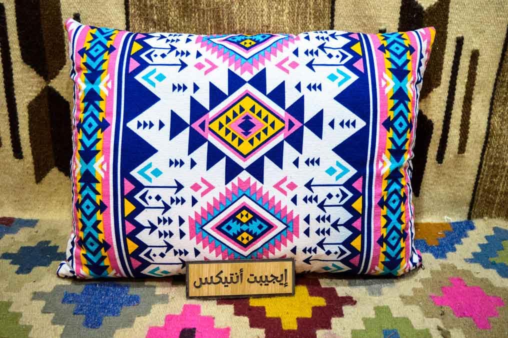 خدادية عربي لون أزرق و موف صناعة يدوية 100% من انتاج ايجيبت أنتيكس