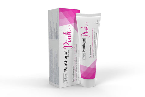 Hepta Panthenol Pink Cream – Whitening & Moisturizing Cream for Sensitive Areas 50g | Panthenol, Vitamin C&E, Alpha Arbutin, Niacinamide, Moisturizing & Softening for Sensitive Skin