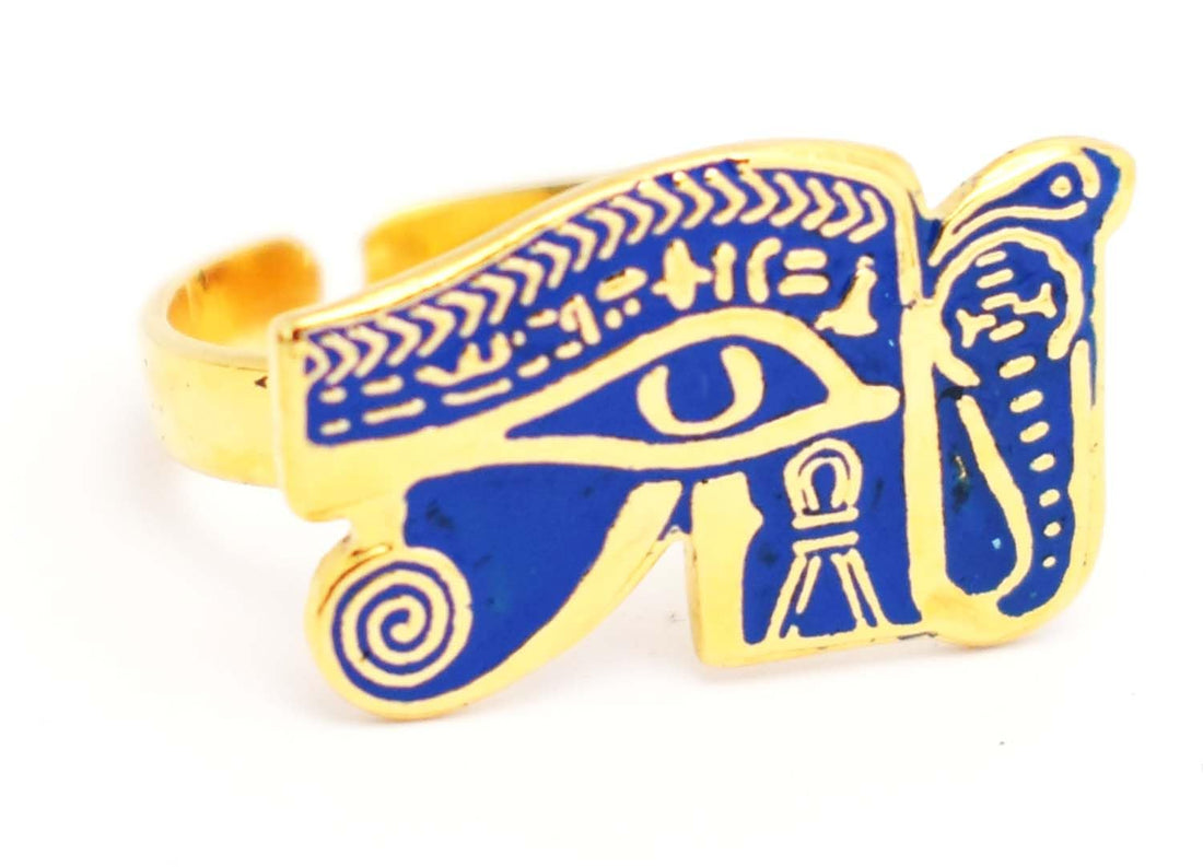 immatgar pharaonic Egyptian Gold platted eye of horus ancient Egyptian souvenirs gifts from Egypt Collectible Pharaohs (Silver Platted 1)