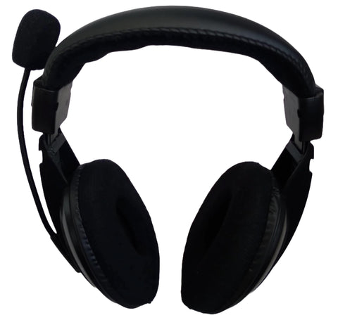 Computer Headset - Computer Headphone(Contains 2 Audio Channels to Determine the Sound Direction of Players Legs) + (Qrcode Included to Download Product Equalizer Software)