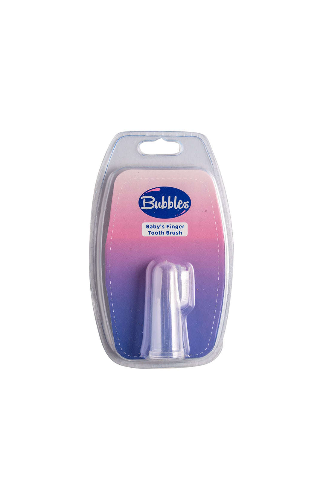 Bubbles silicon toothbrush