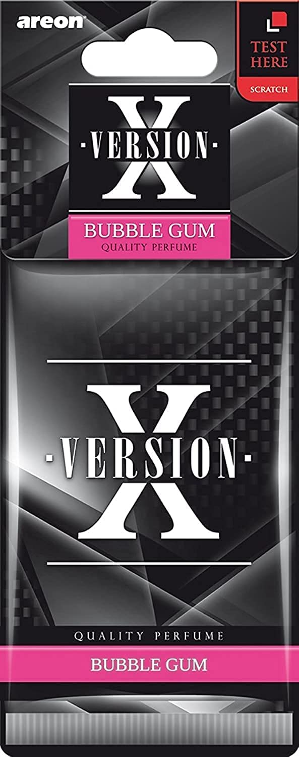 Areon Bottari X Version Hanging Car Air Freshener Bubble Gum