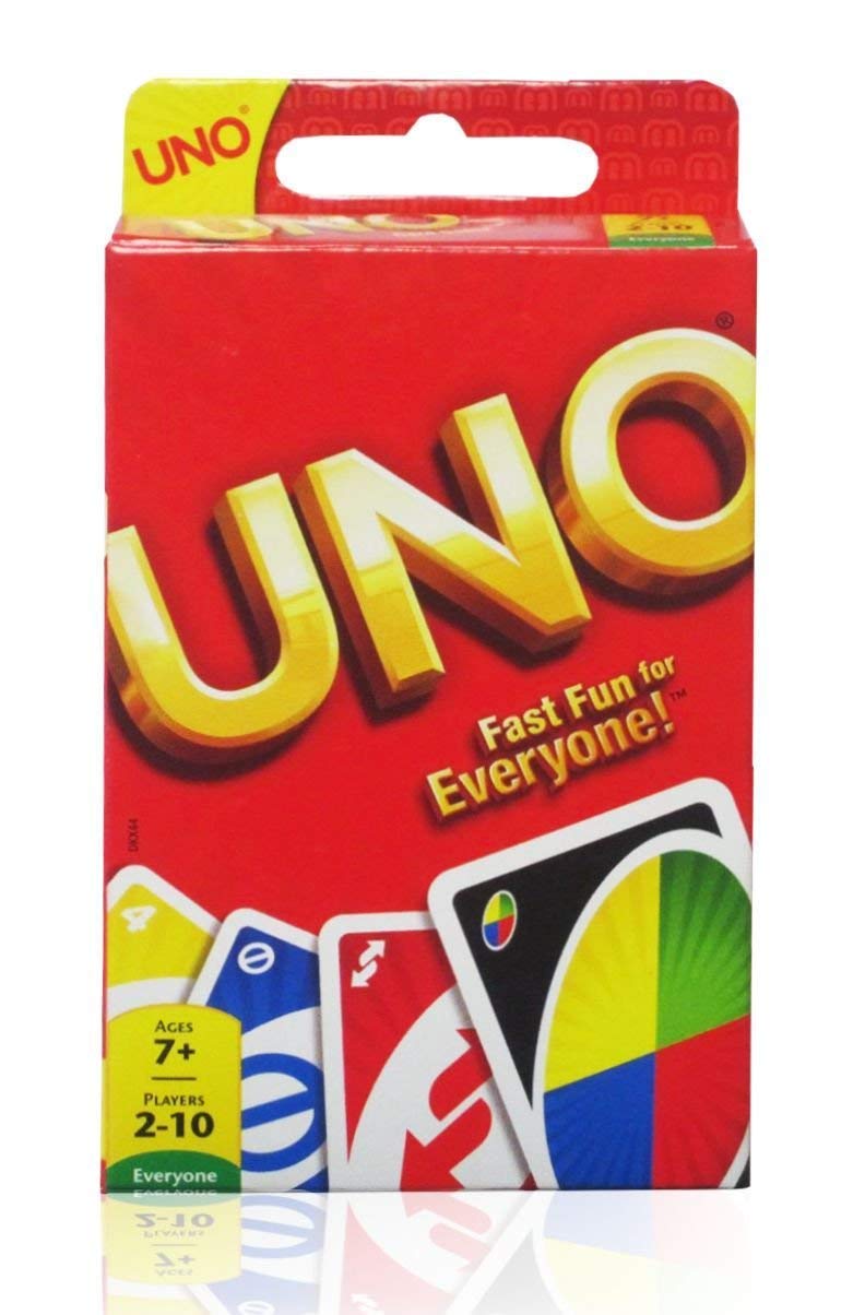 Mattel 4347154784 Uno Card Game 2 Pack, Red
