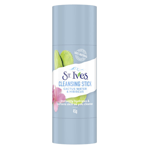 St Ives 45 G Cleansing Stick Cactus Water And Hibiscus