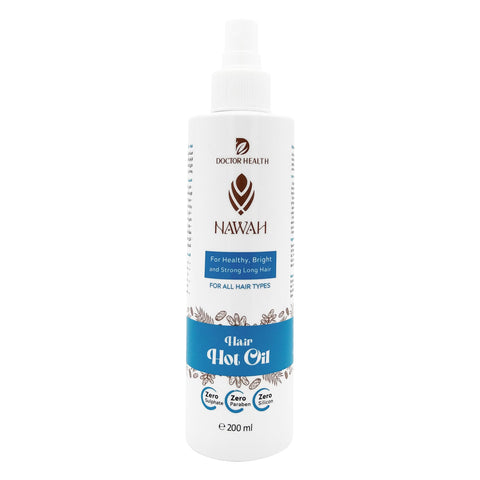 Nawah Hair Hot Oil For Hair Care 200 Ml Brown