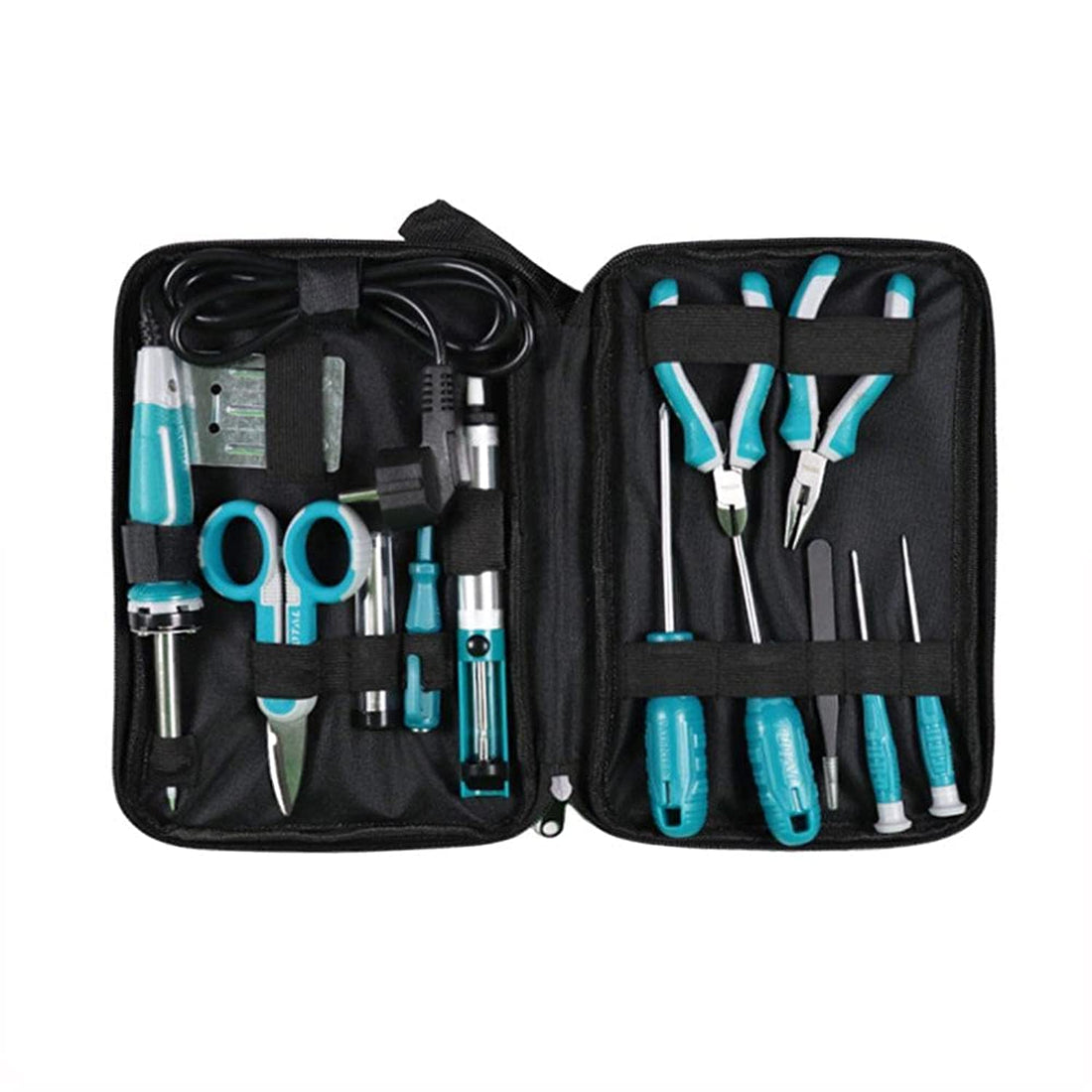 TOTAL Garden Tool Set, TKTTSK0132, 13 Count, Light Green/Black/Silver, Combination