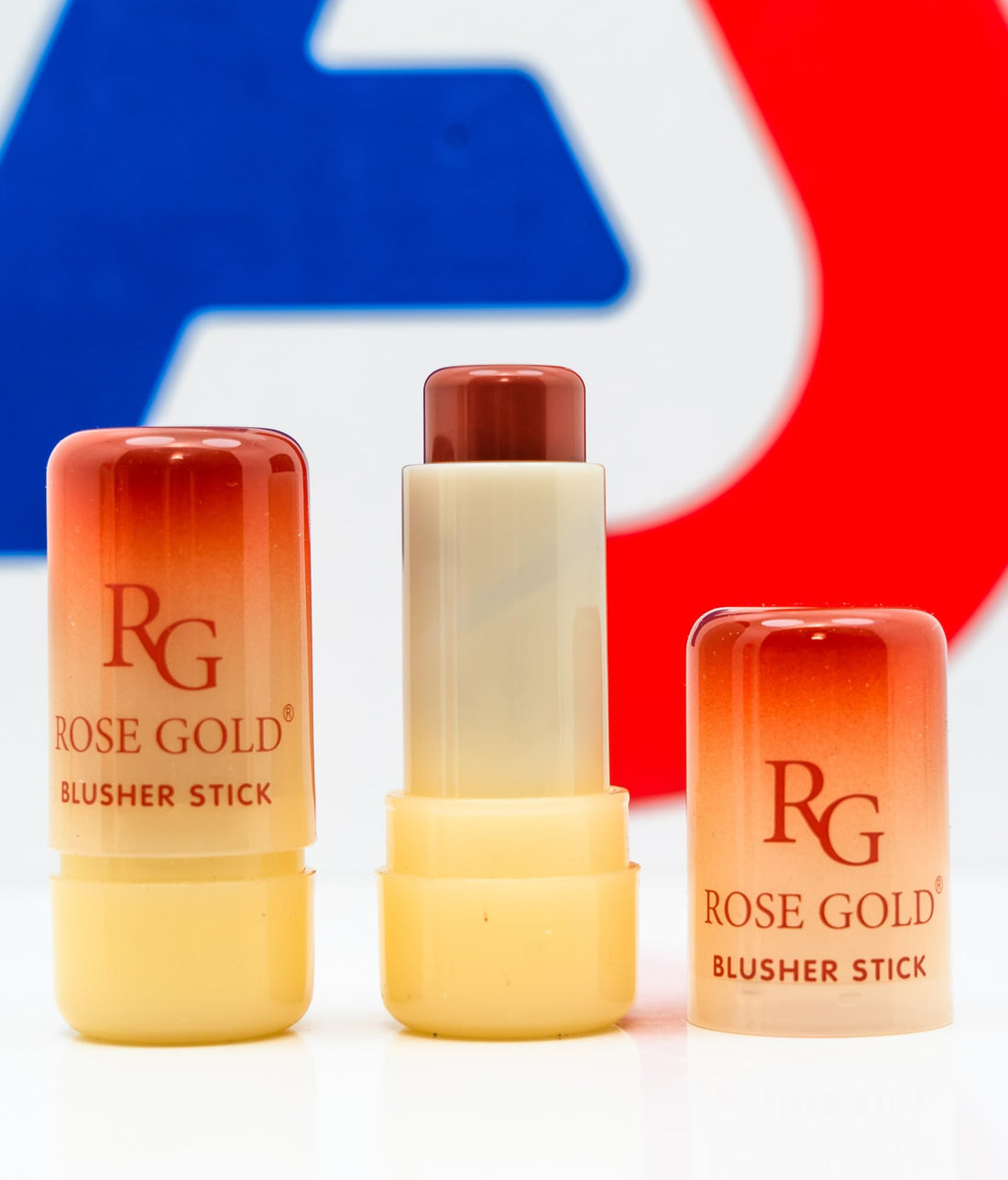 Rose Gold Blusher Stick, Cream Blush, Stick Format, Shade No. 06