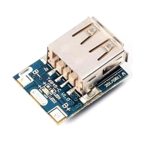 Power Bank Module T6845-C (5V Step-Up Power Module Lithium Battery Charging Protection Board USB)